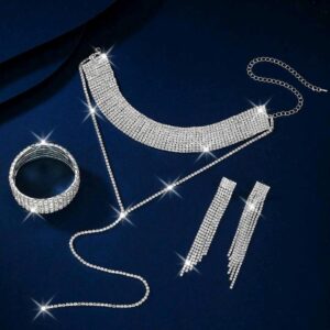 3 piece jewelry women's necklace fashion